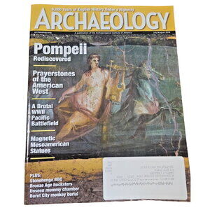 Archaeology Magazine Pompeii Mesoamerican Statues WWII Battlefield July Aug 2019